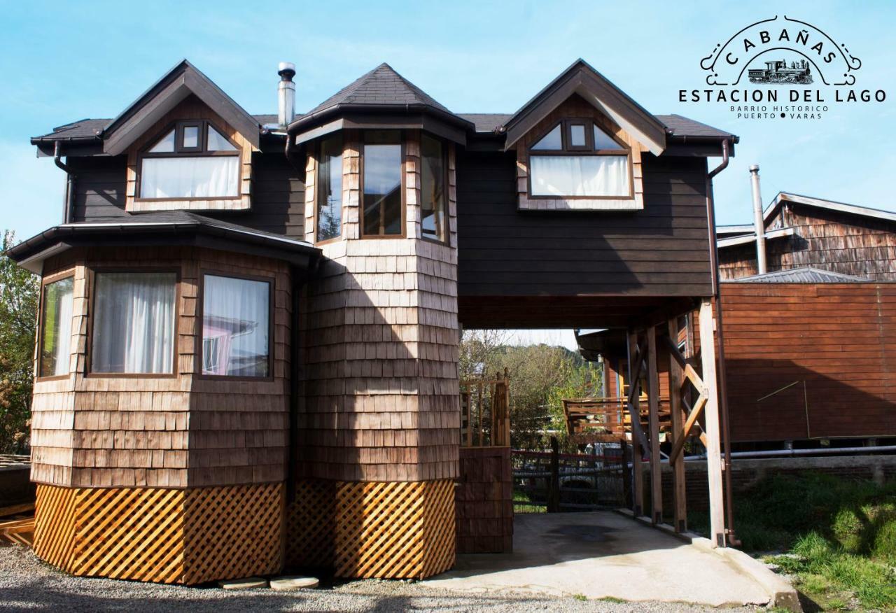 Cabanas Estacion Del Lago プエルト・バラス エクステリア 写真